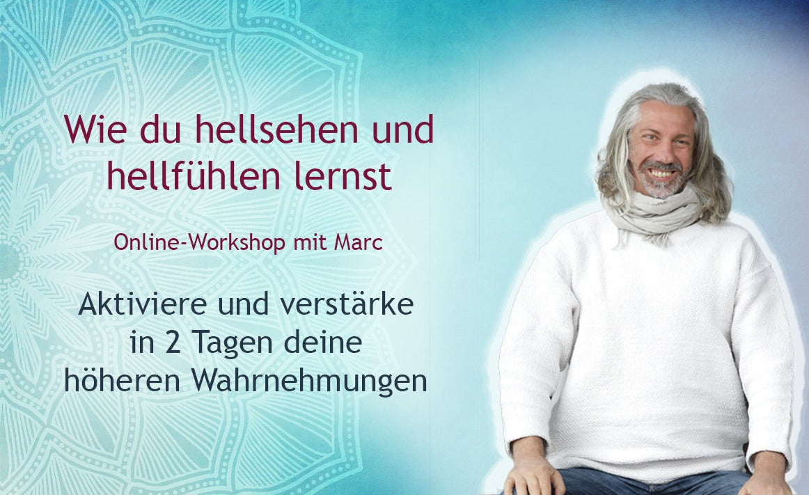 Online-Workshop: Wie du hellsehen und hellfühlen lernst at 20 Apr, 24 11:00 CEST